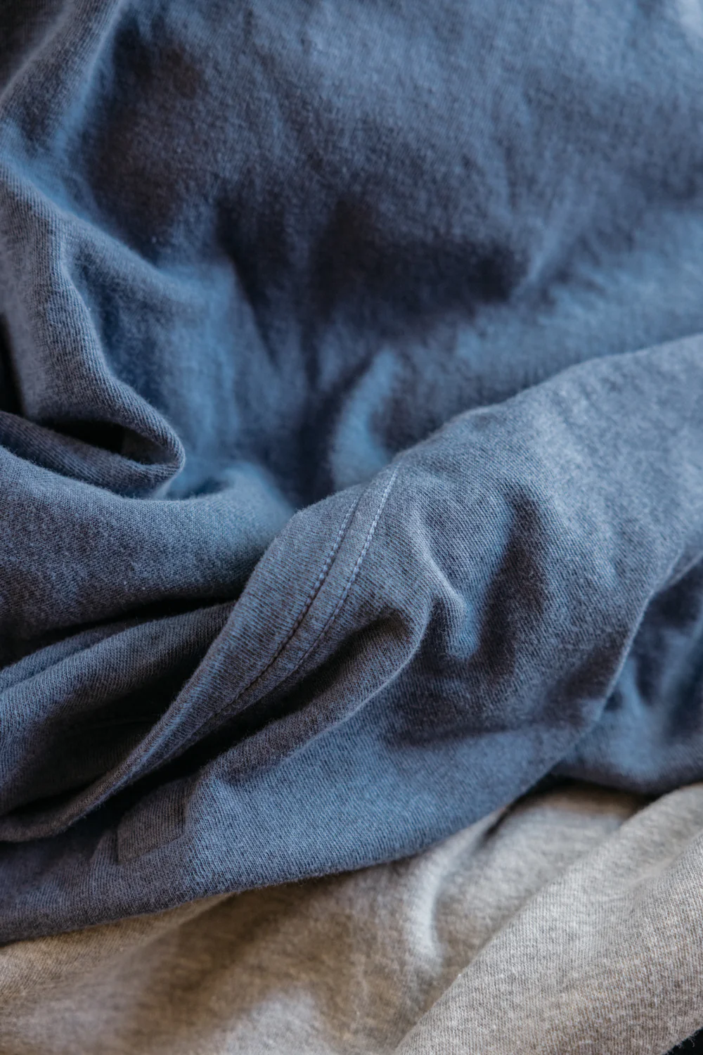 The Stamp Double Knit - Light Blue - Image 4