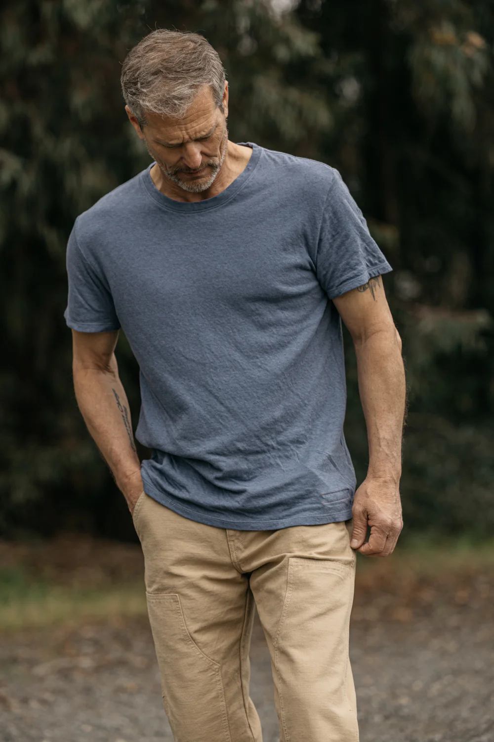 The Stamp Double Knit - Light Blue - Image 5