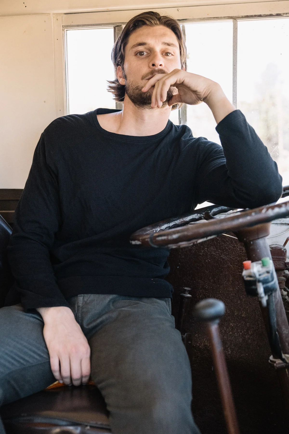 The Drill Double Knit - Black - Image 4