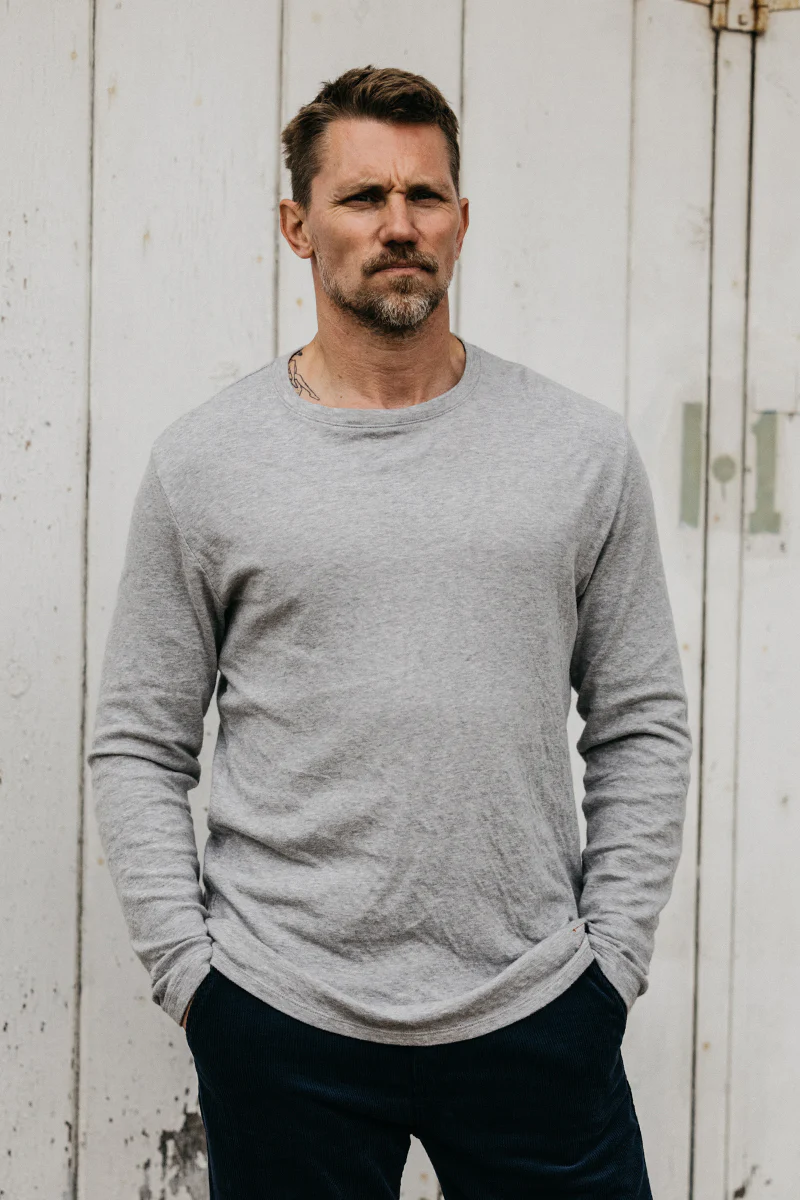 The Drill Double Knit - Heather Gray