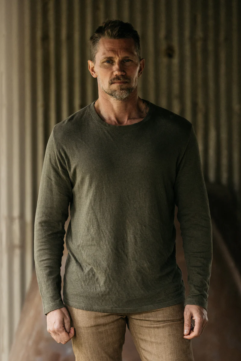The Drill Double Knit - Military Green