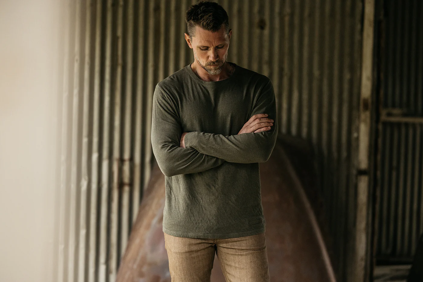 The Drill Double Knit - Military Green - Image 3