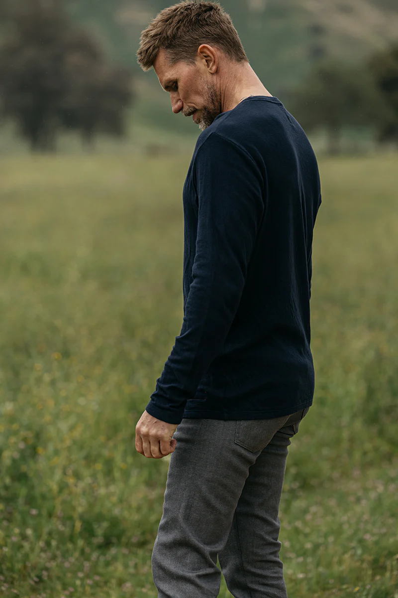 The Drill Double Knit - Navy - Image 2