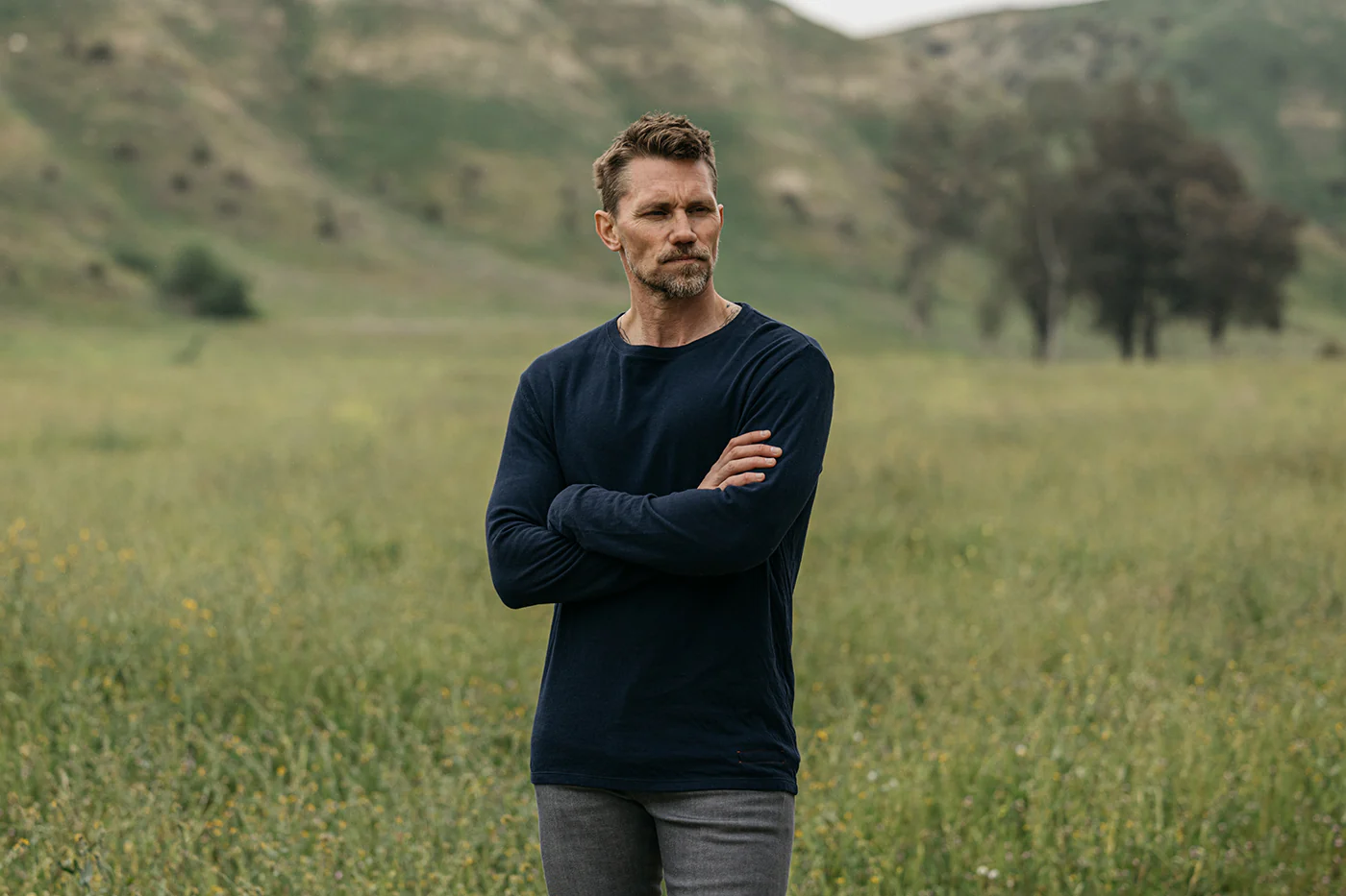 The Drill Double Knit - Navy - Image 3