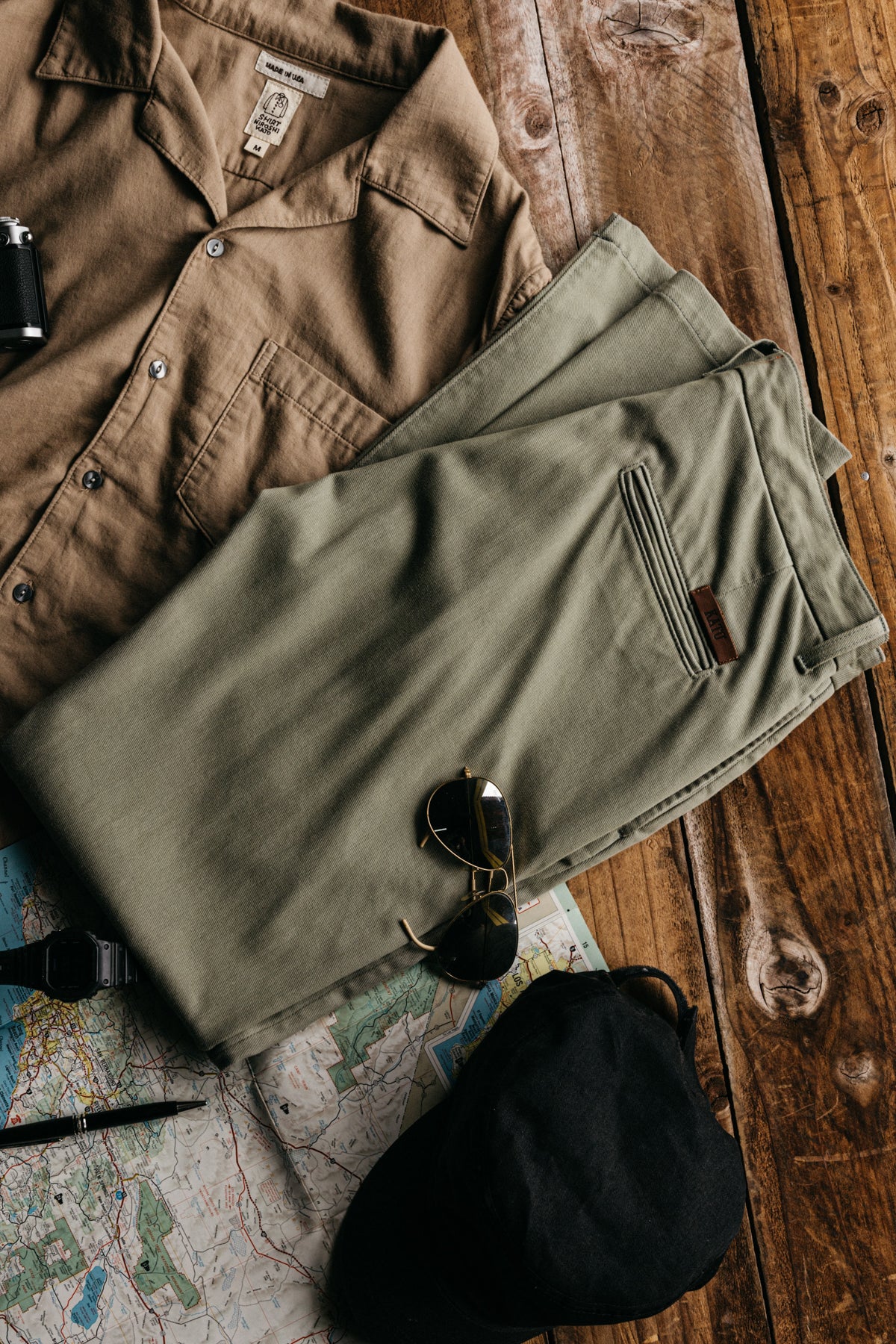 The Axe Slim Denit® Chino - Sage - Image 4