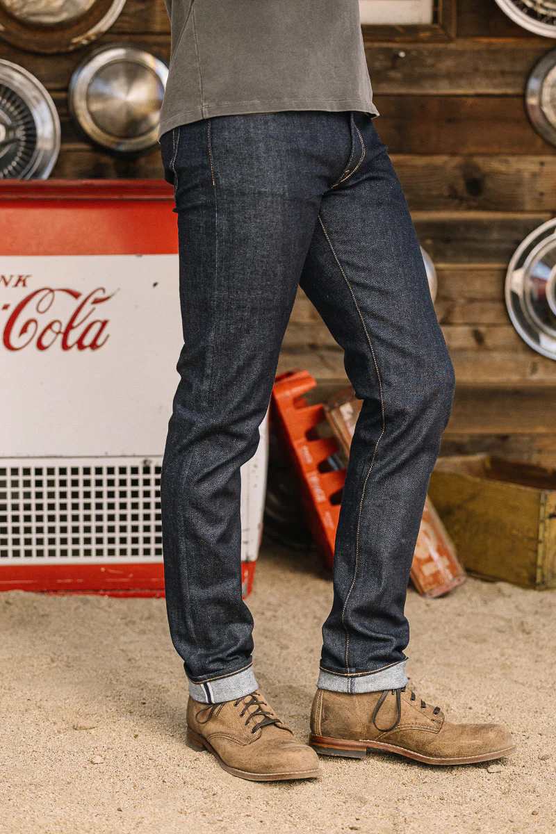 The Pen Slim - Indigo Raw 10.5oz Selvedge - Image 7