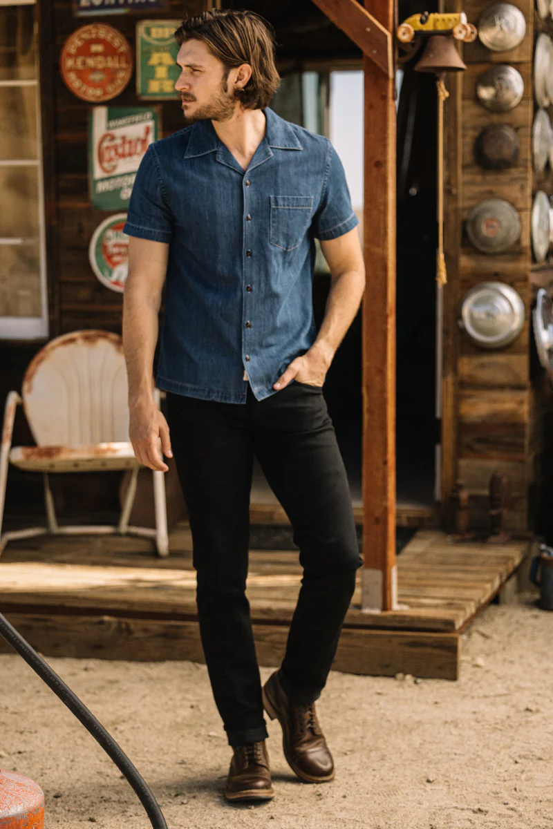 The Pen Slim - Black Raw 10.5oz Selvedge - Image 6