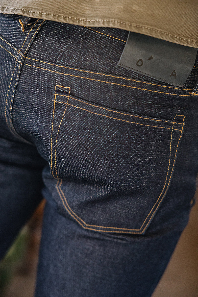 The Pen Slim - Indigo Raw 17.5oz Mammoth Selvedge - Image 4