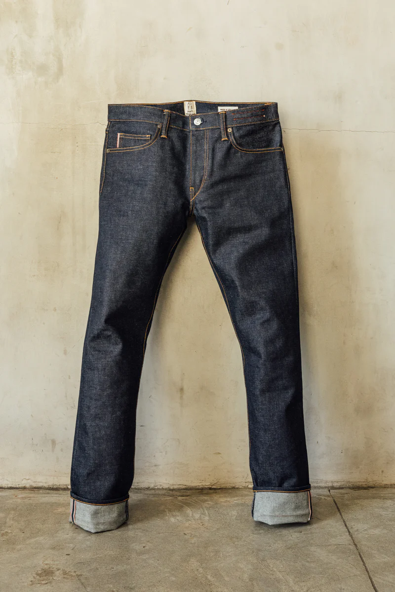 The Pen Slim - Indigo Raw 17.5oz Mammoth Selvedge - Image 5