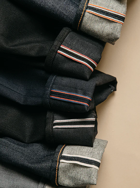 The Scissors Slim tapered - Indigo Black Raw 10.5oz Selvedge - Image 6