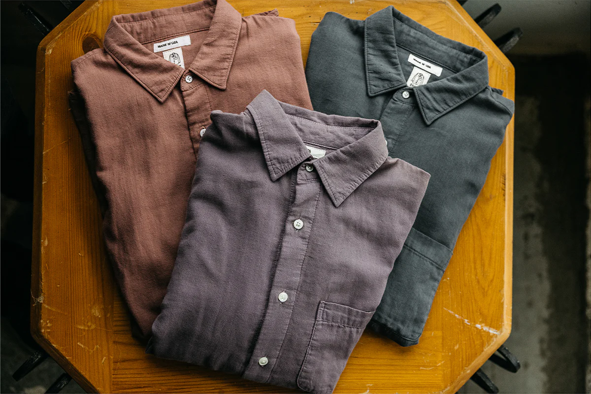 The Ripper Double Gauze Organic Cotton Shirt - Cinnamon - Image 3
