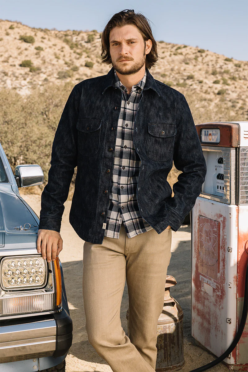 The Ripper Vintage Nep Flannel Plaid - Chalkline - Image 2