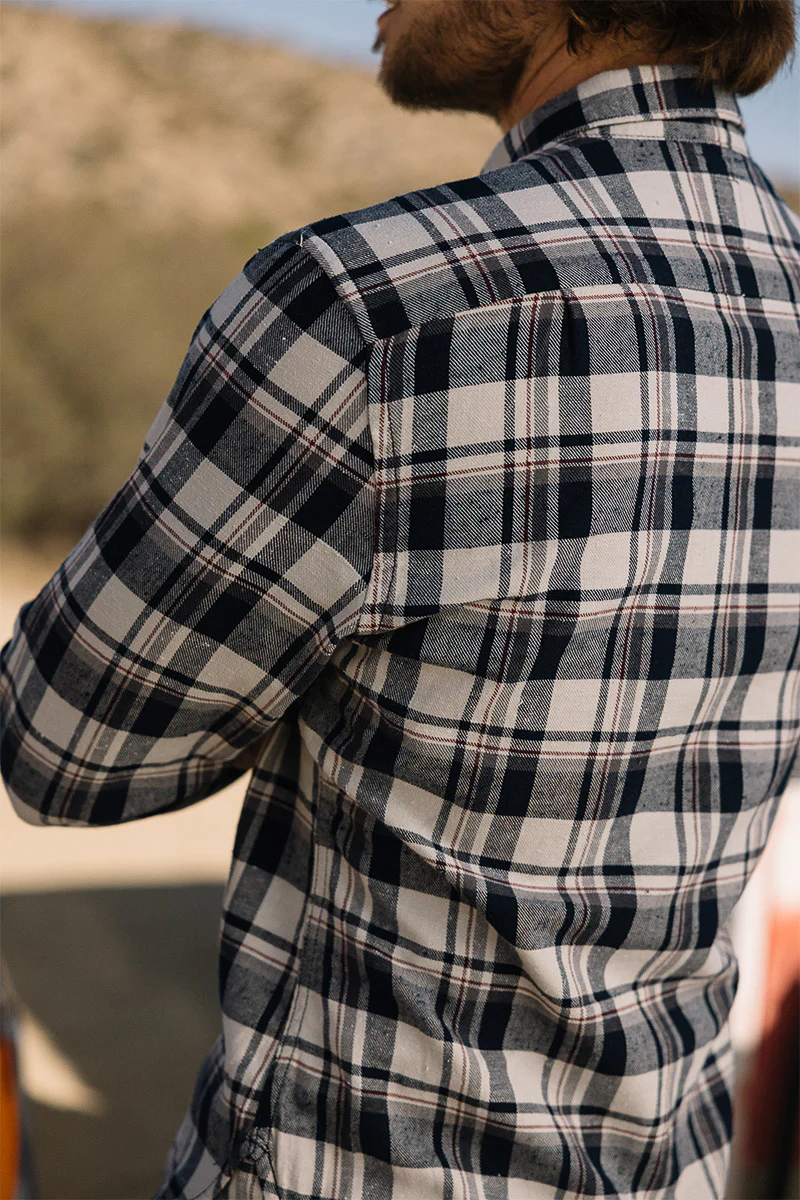 The Ripper Vintage Nep Flannel Plaid - Chalkline - Image 6