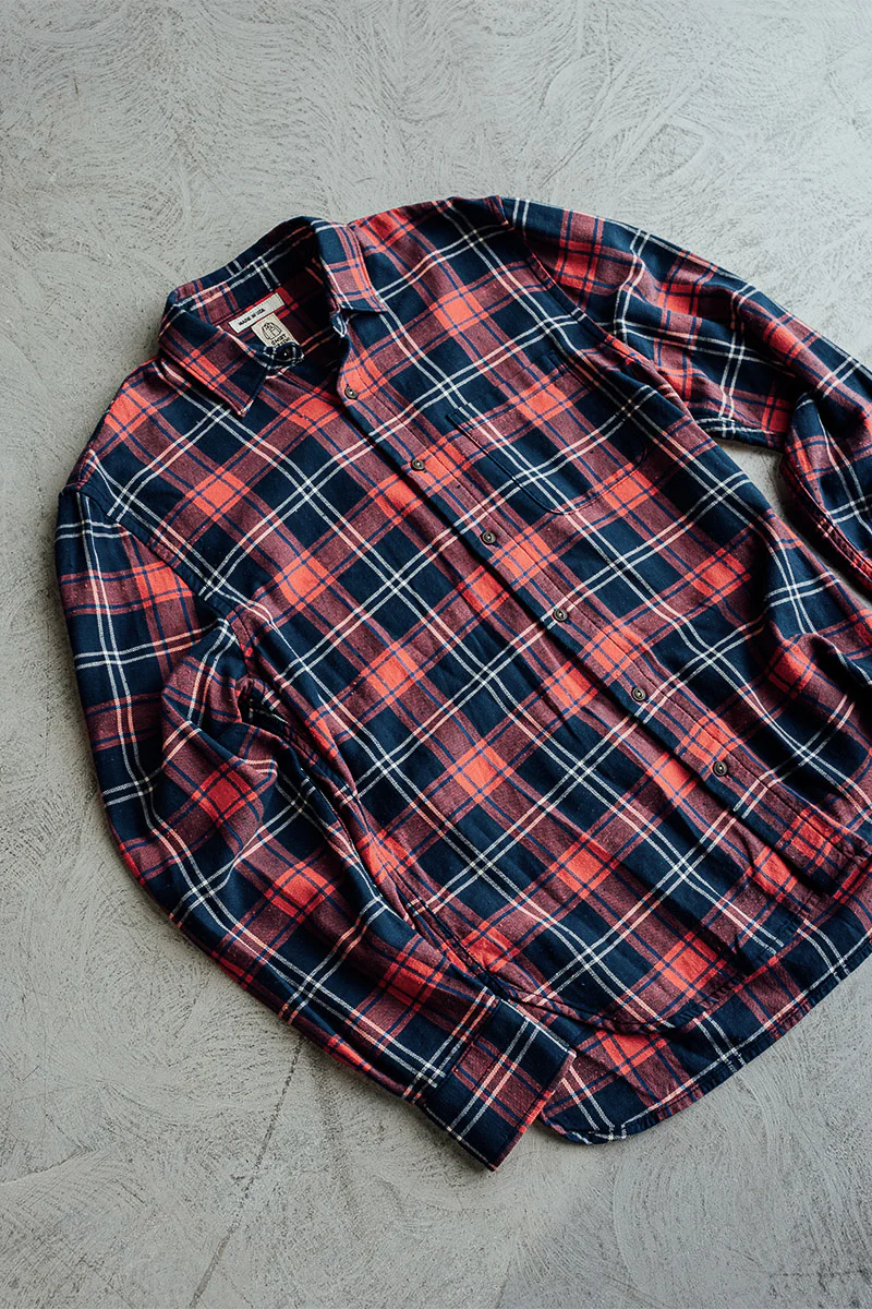 The Ripper Vintage Nep Flannel Plaid - Diner Red - Image 5