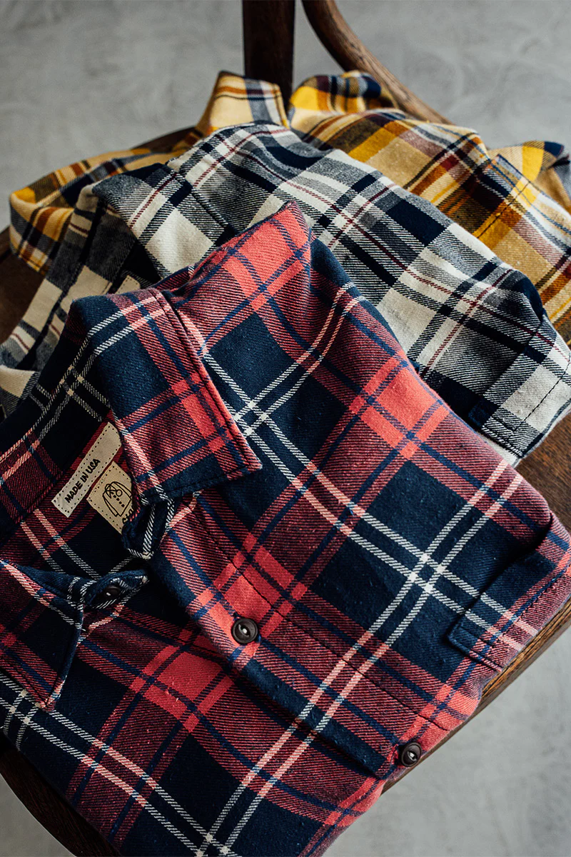 The Ripper Vintage Nep Flannel Plaid - Diner Red - Image 6