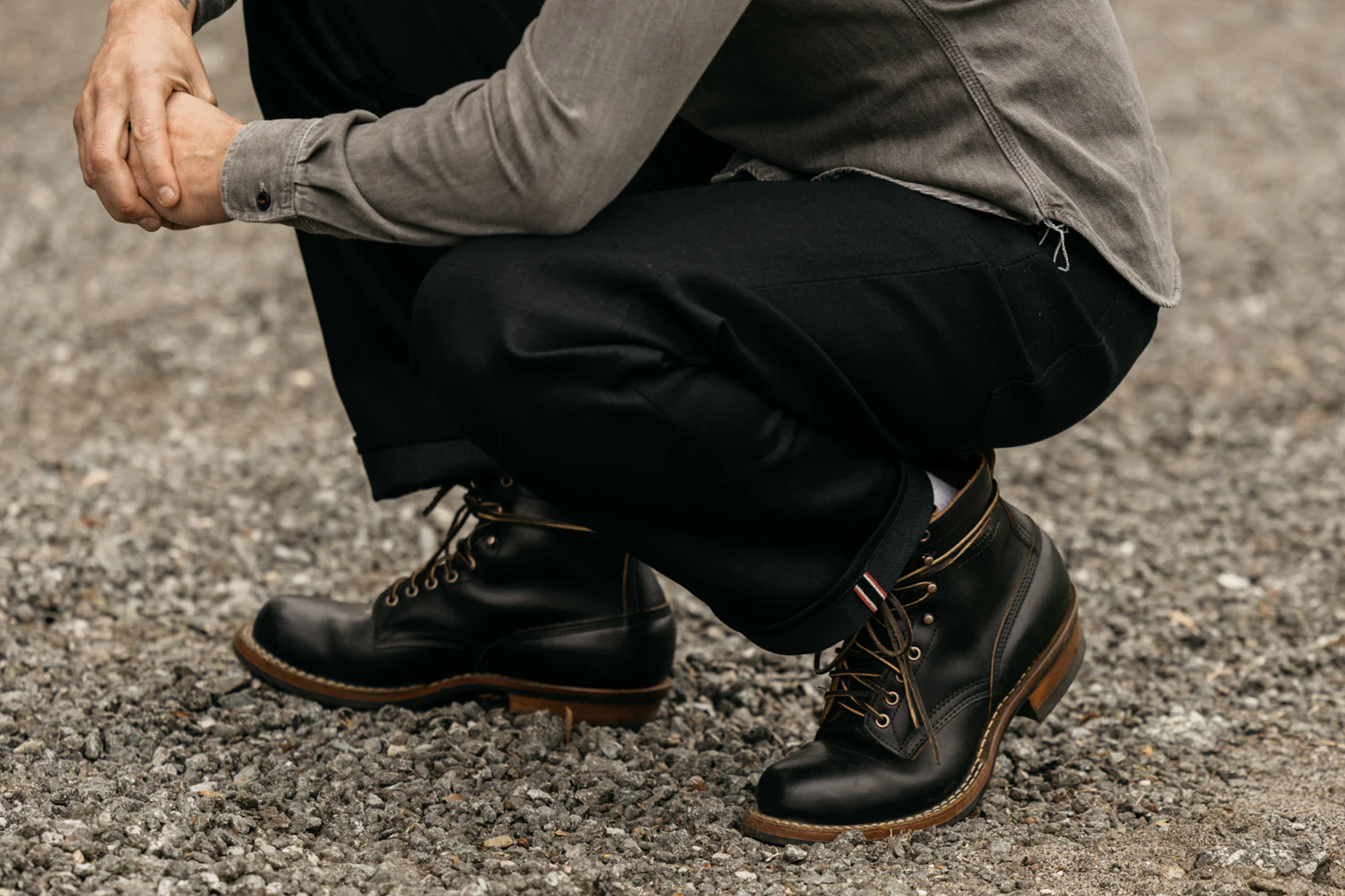 The Barrel Classic Straight - Black Raw 14oz Selvedge - Image 3