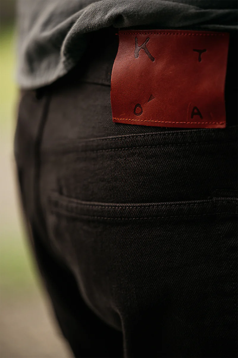 The Barrel Classic Straight Natural Slub - Carob 14oz Selvedge - Image 5