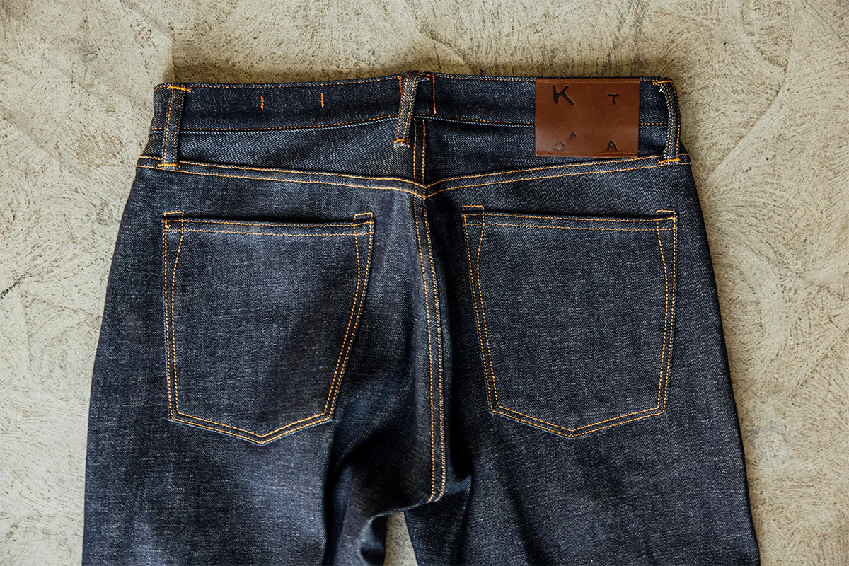 The Barrel Classic Straight - indigo Raw 14oz Selvedge - Image 3