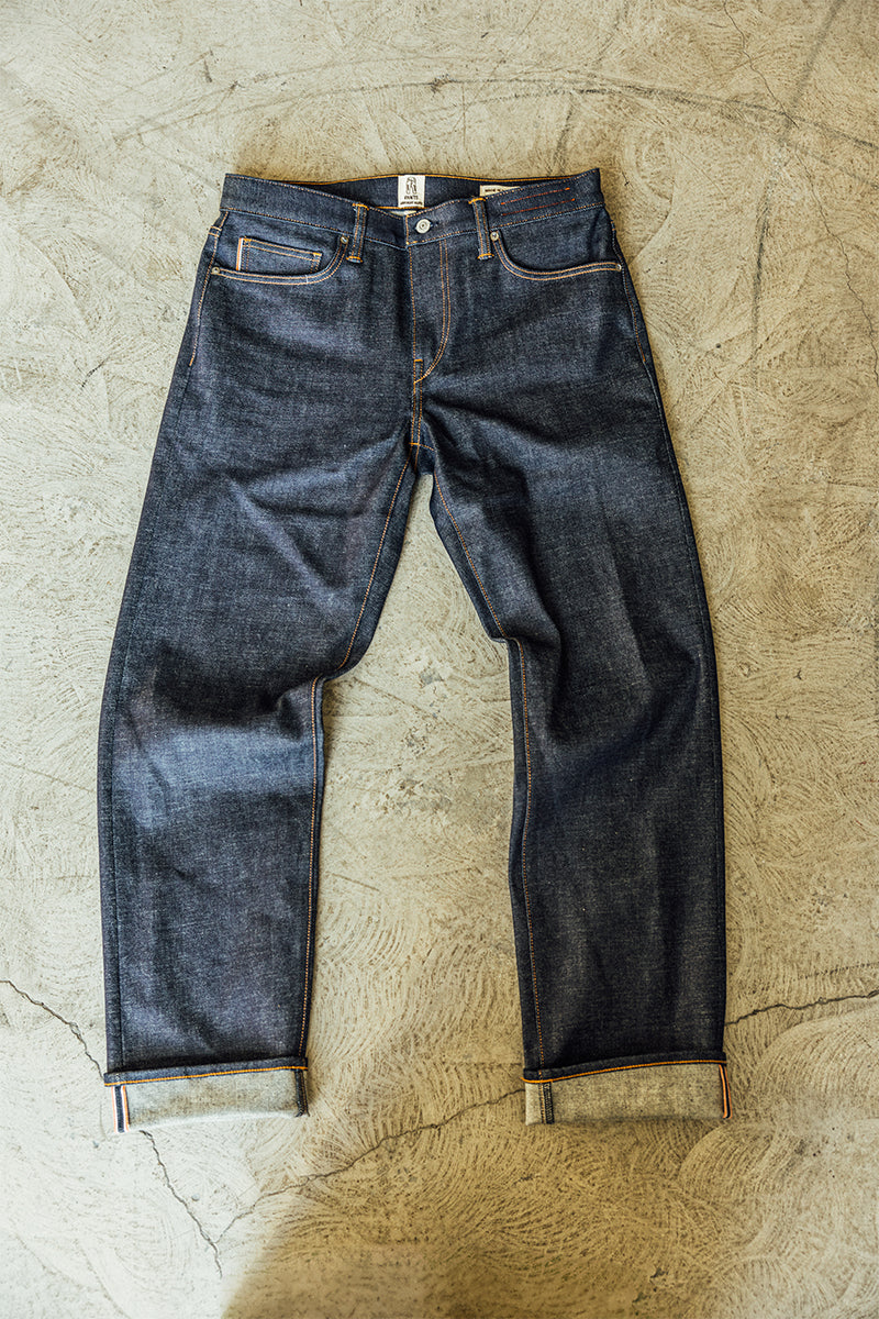 The Barrel Classic Straight - indigo Raw 14oz Selvedge - Image 4