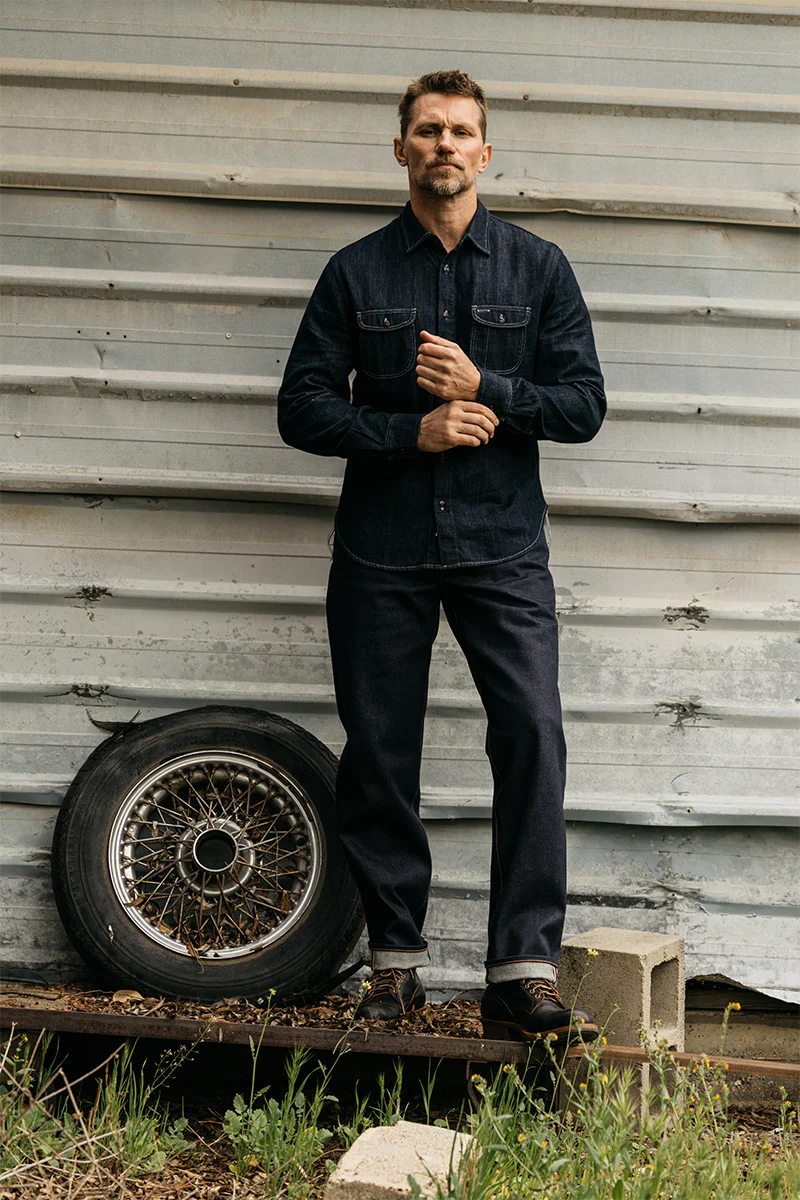 The Barrel Classic Straight - indigo Raw 17.5oz Mammoth Selvedge - Image 5