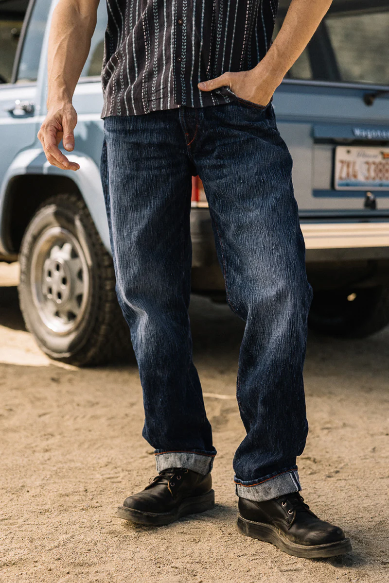 The Barrel Classic Straight Monster Slub Indigo - Tina 17oz Selvedge