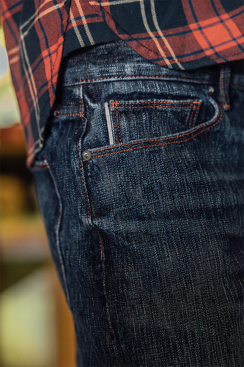 The Barrel Classic Straight Monster Slub Indigo - Tina 17oz Selvedge - Image 6