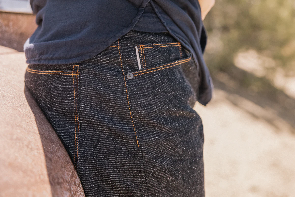 The Barrel Classic Straight Old Nep - Indigo Raw 13.5oz Selvedge - Image 3