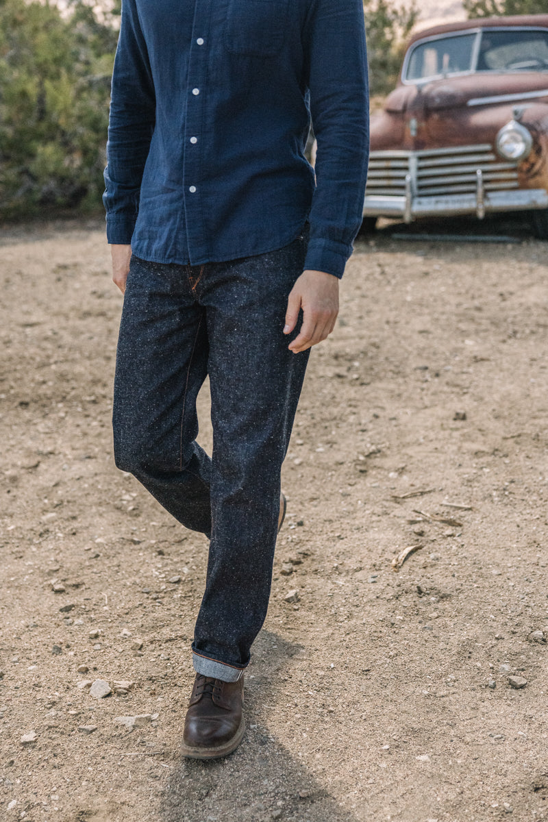 The Barrel Classic Straight Old Nep - Indigo Raw 13.5oz Selvedge - Image 7
