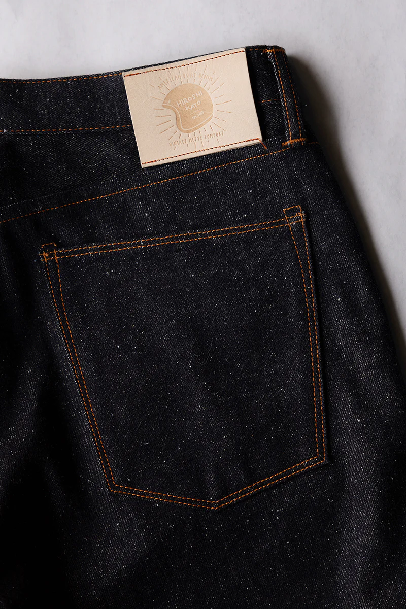 [The Studio] The Barrel Classic Straight Old Nep - Indigo Raw 13.5oz Selvedge - Image 6