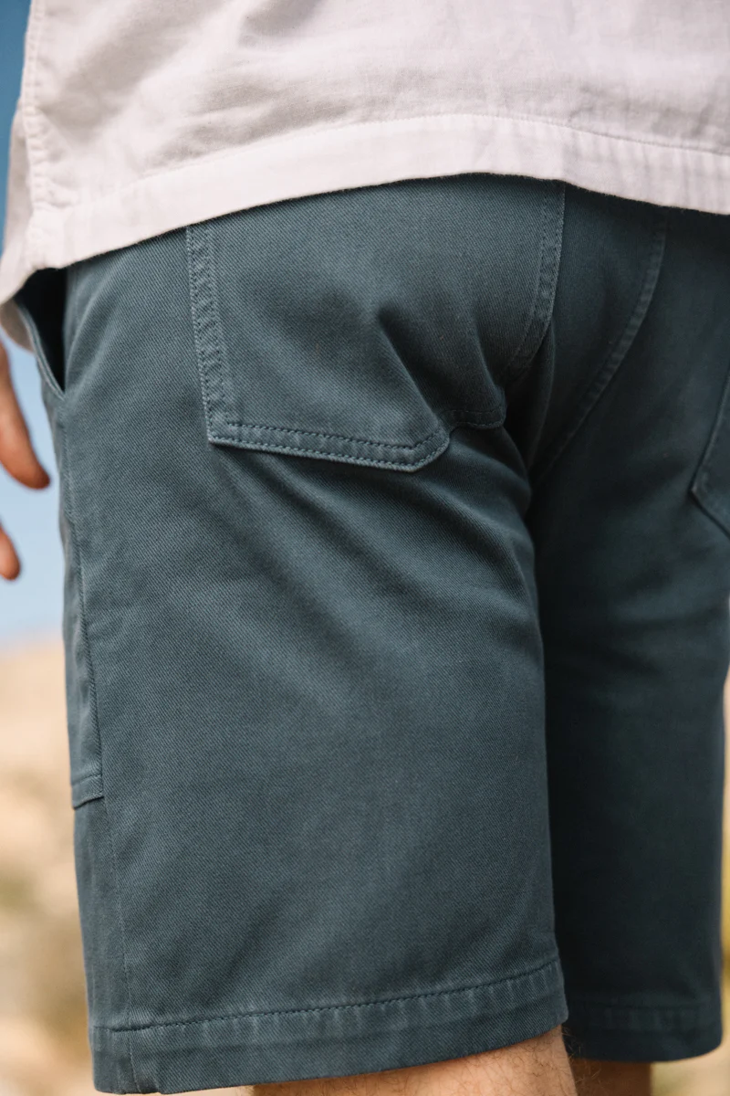 The Scout 8" Denit® Fatigue Shorts - Dusty Blue - Image 4
