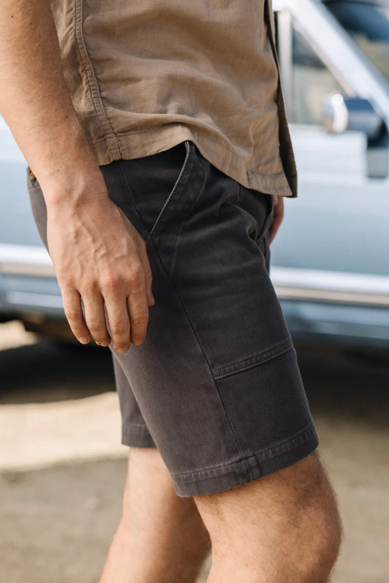 The Scout 8" Denit® Fatigue Shorts - Iron Gray - Image 7