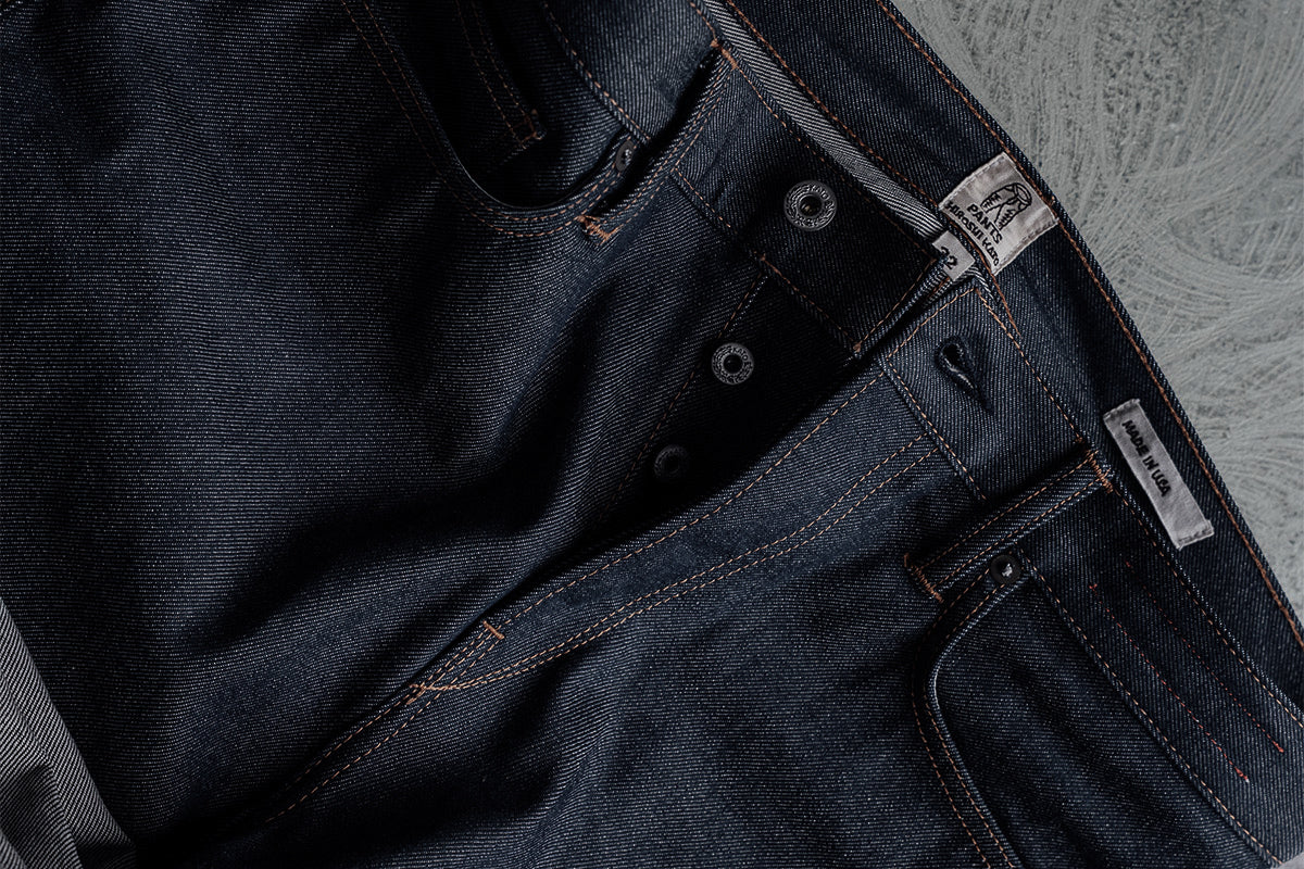 The Pail Loose Straight - Natural Slub Indigo - Raw 12.5oz Selvedge - Image 3