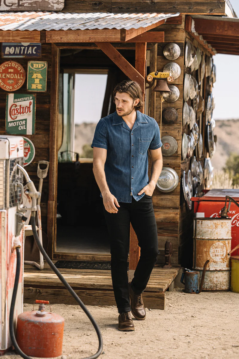 The Wrench 7 oz Denim - Light Indigo - Image 4