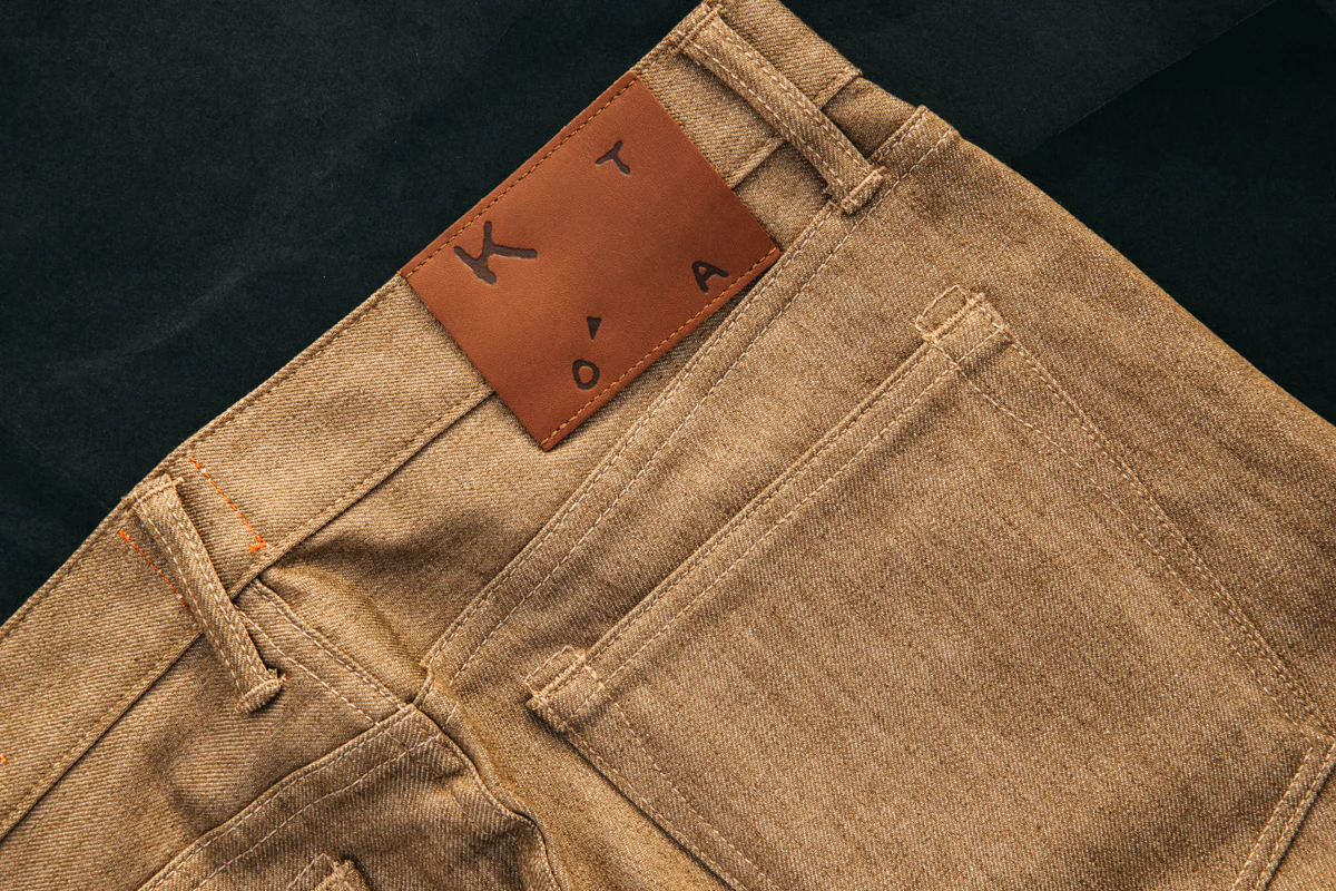 The Pen Slim - Copper Raw 10.5oz Selvedge - Image 3
