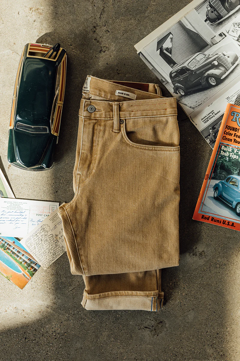 The Pen Slim - Rustic Copper 10.5oz Selvedge - Image 5