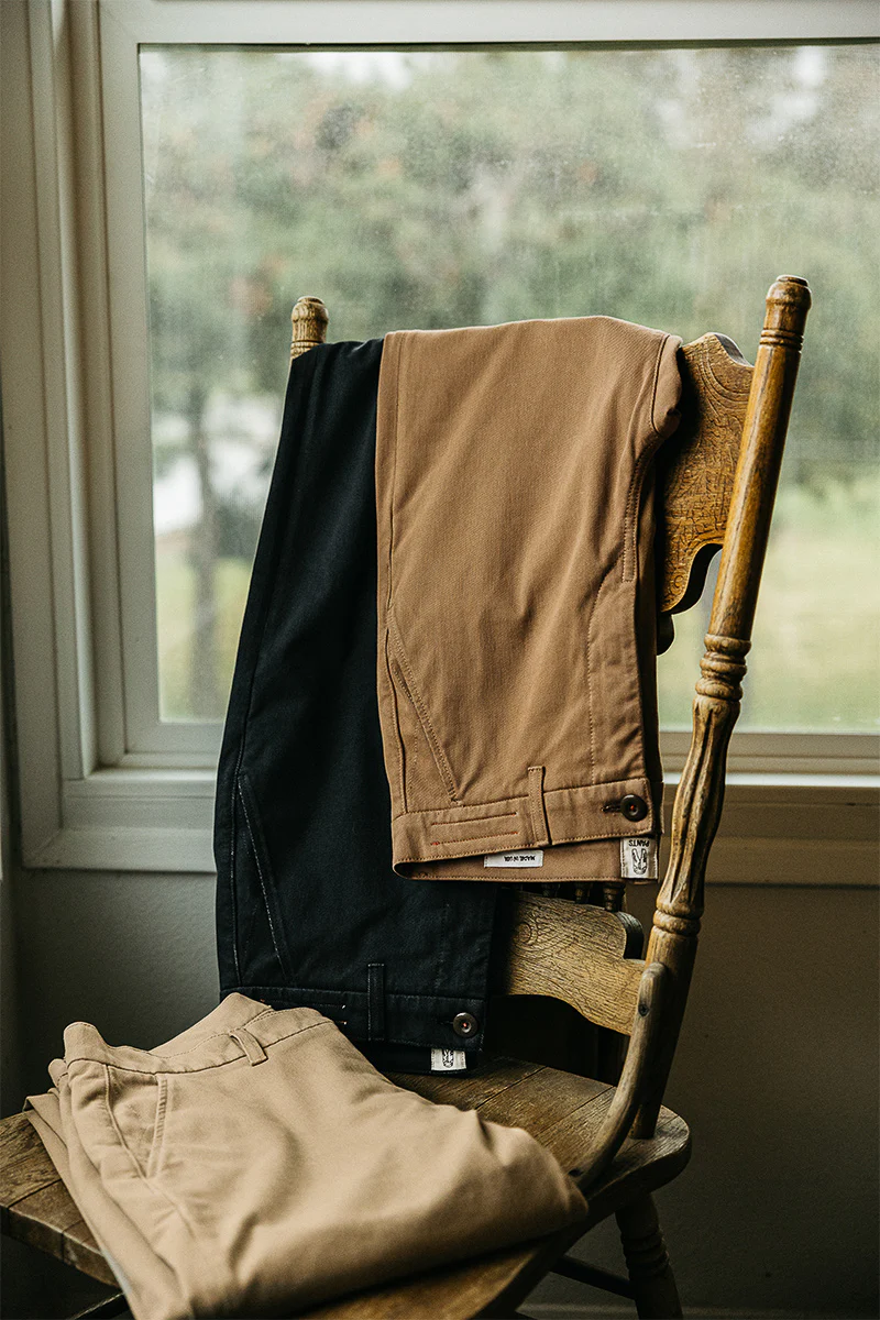 The Pipe Straight Denit® Chino - Charcoal - Image 5