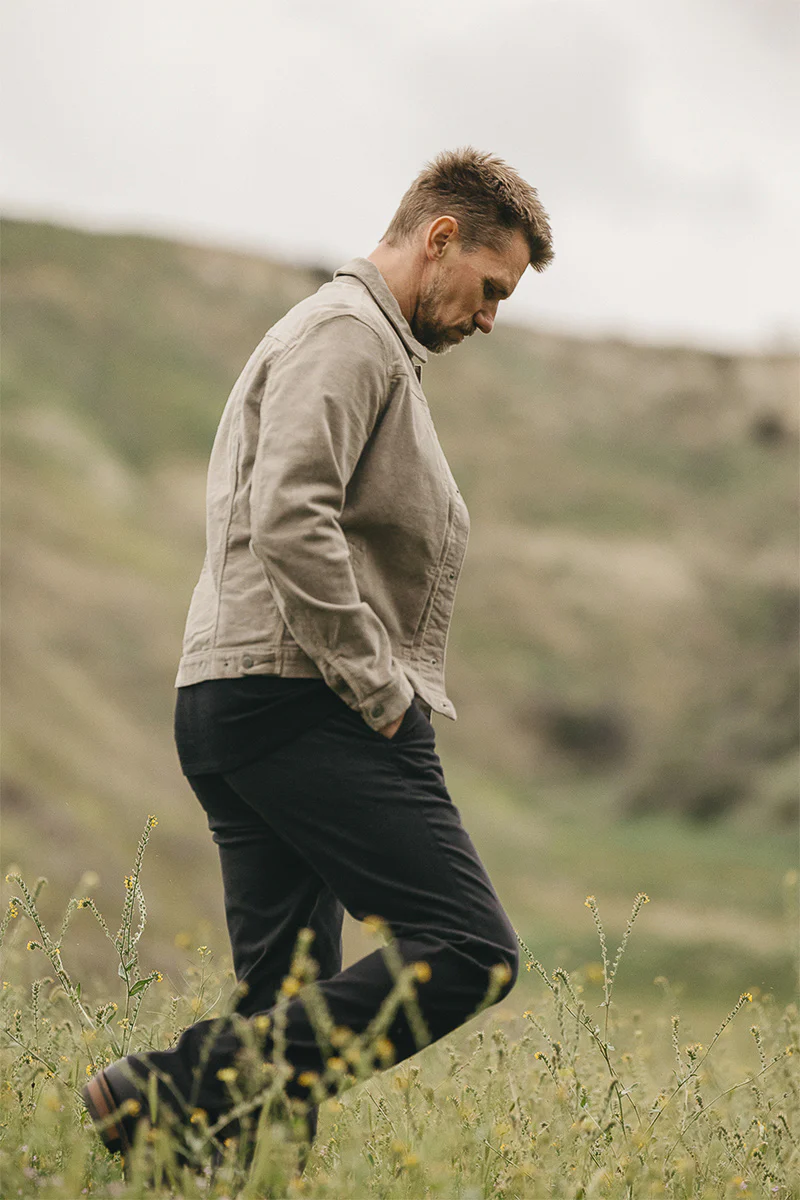 The Pipe Straight Denit® Chino - Charcoal - Image 6