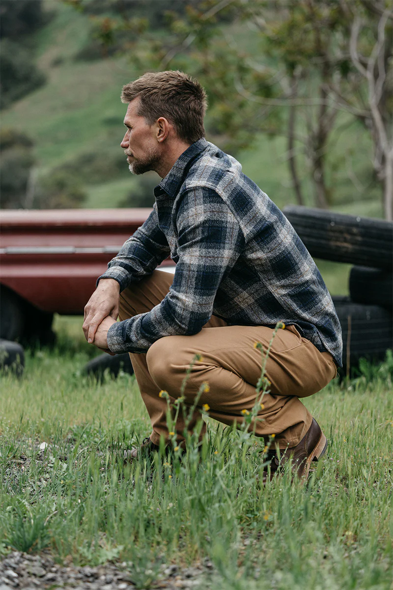 The Pipe Straight Denit® Chino - Khaki - Image 5