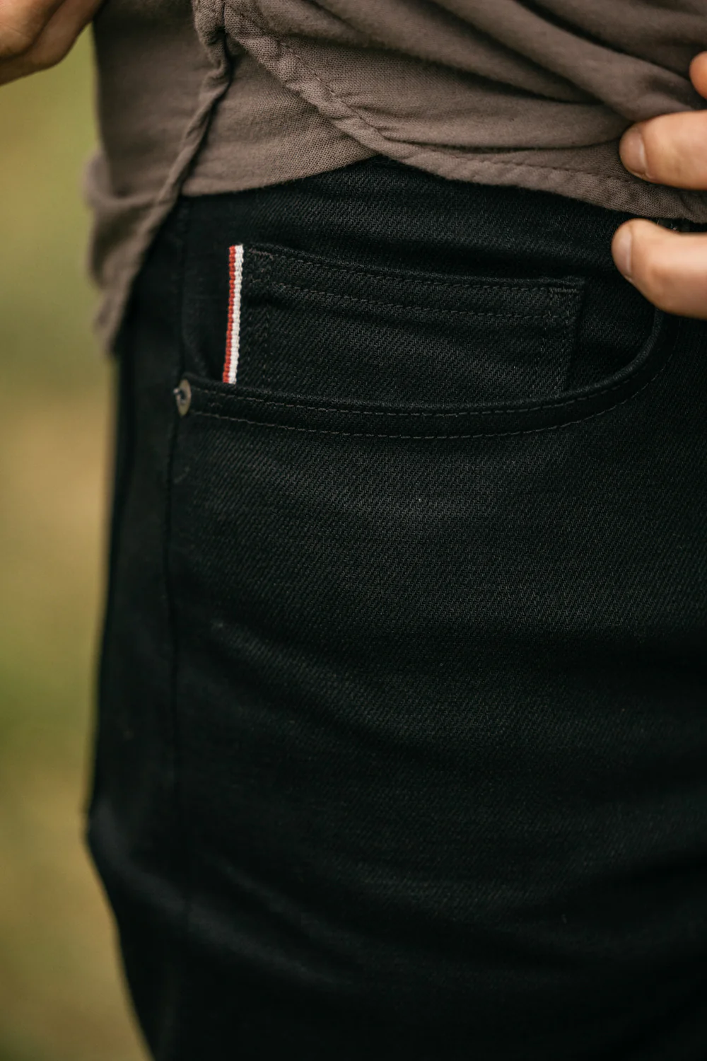 The Hammer Straight - Black Raw 14oz Selvedge - Image 5
