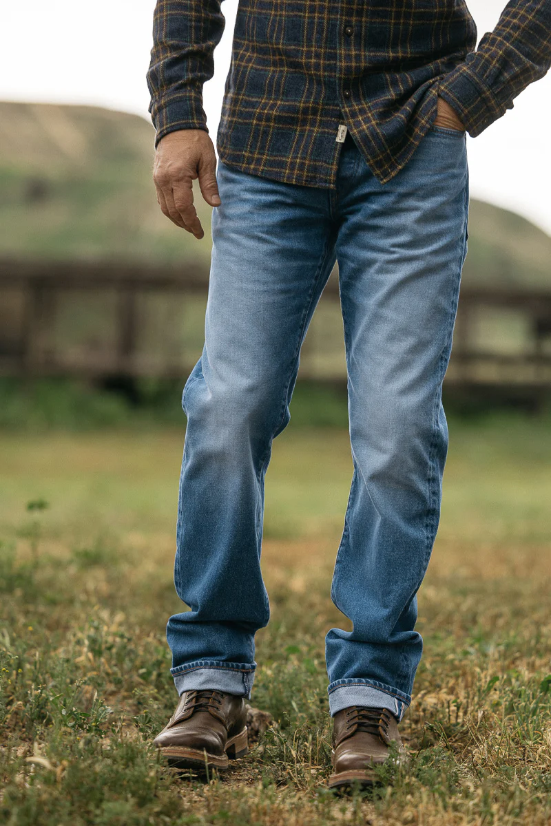 The Hammer Straight Natural Slub Indigo - Bobby 12.5oz Selvedge