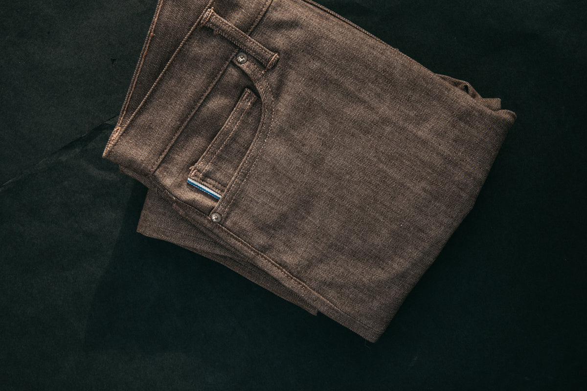 The Hammer Straight - Brown Raw 10.5oz Selvedge - Image 3
