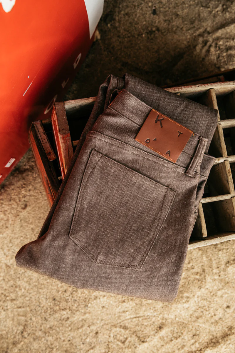 The Hammer Straight - Brown Raw 10.5oz Selvedge - Image 6