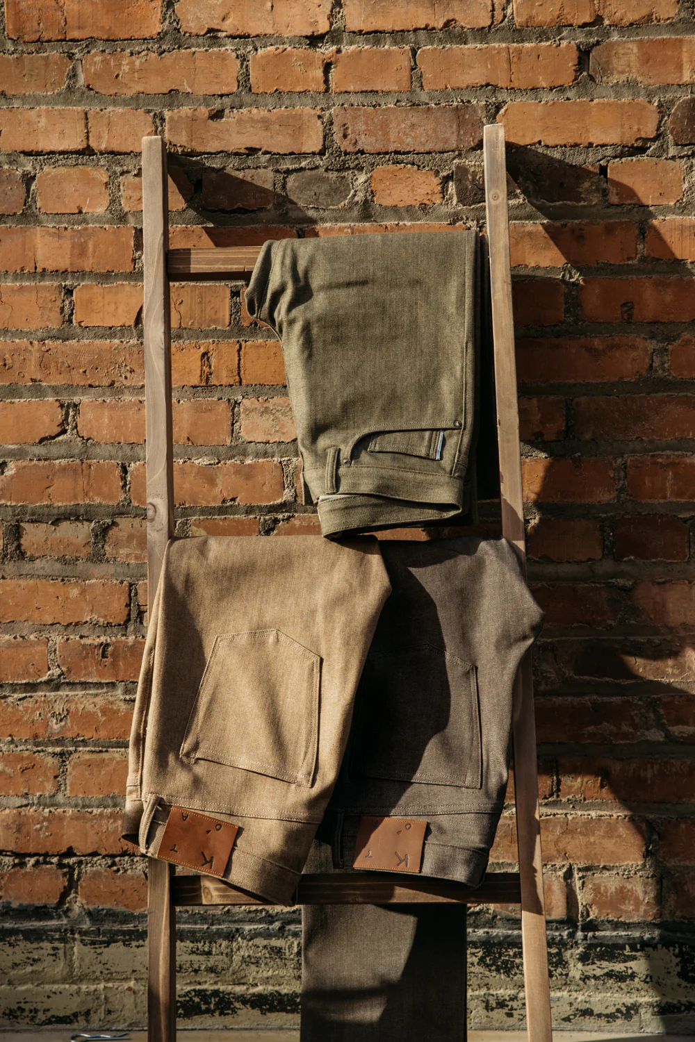 The Hammer Straight - Dark Green Raw 10.5oz Selvedge - Image 6