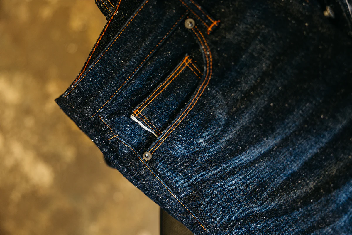 The Hammer Straight Old Nep Indigo - Deryck 13.5oz Selvedge - Image 3