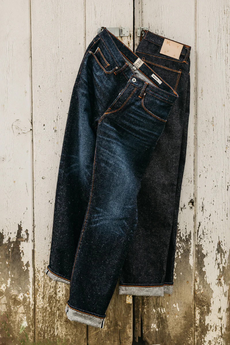 The Hammer Straight Old Nep Indigo - Deryck 13.5oz Selvedge - Image 5