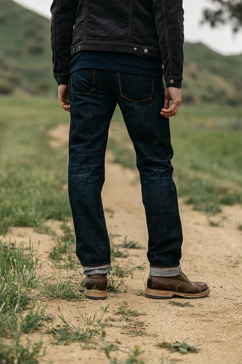 The Hammer Straight Old Nep Indigo - Deryck 13.5oz Selvedge - Image 6