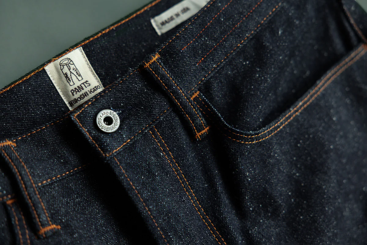 The Hammer Straight Old Nep Indigo - Raw 13.5oz Selvedge - Image 3