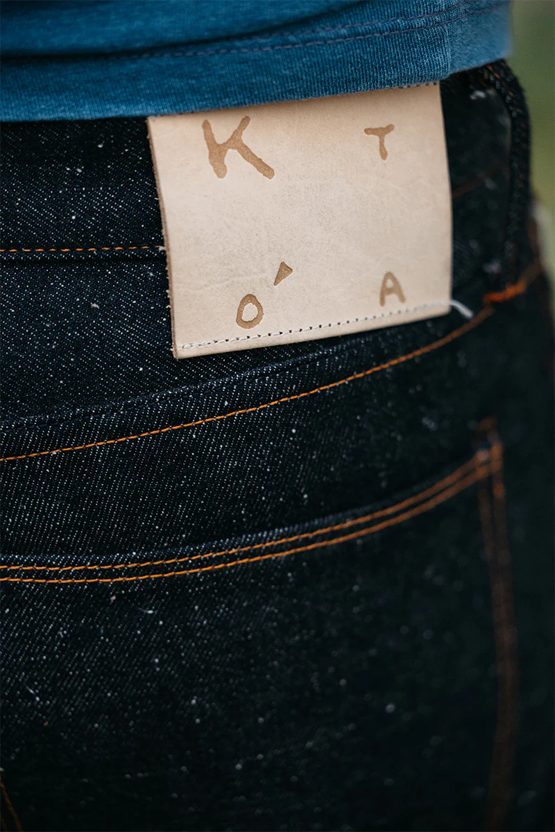 The Hammer Straight Old Nep Indigo - Raw 13.5oz Selvedge - Image 4
