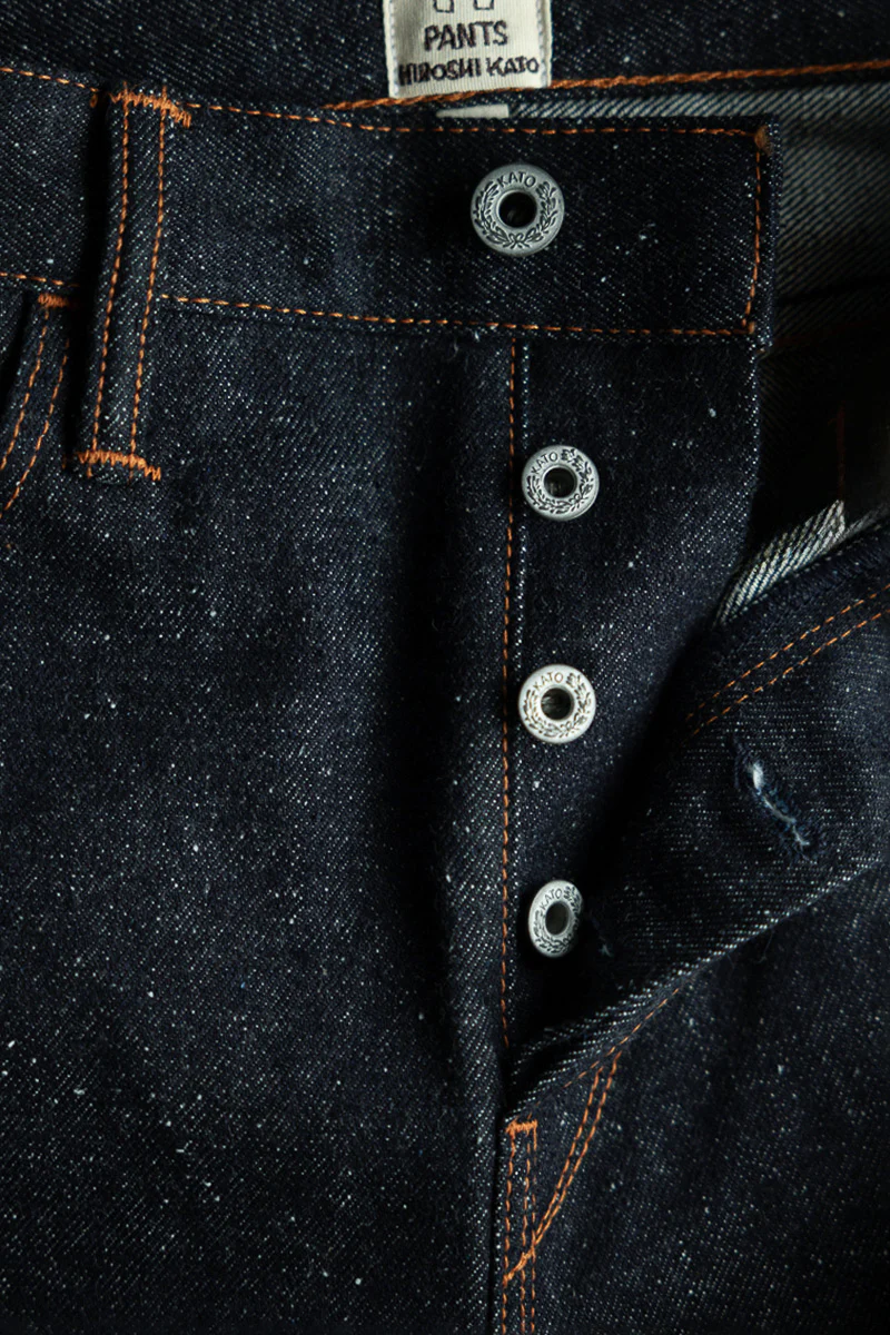 The Hammer Straight Old Nep Indigo - Raw 13.5oz Selvedge - Image 6
