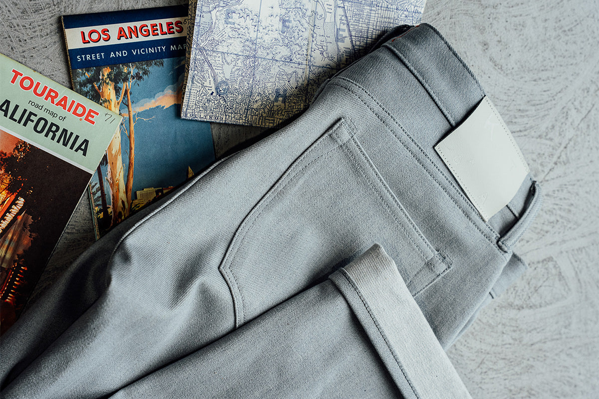 The Hammer Straight - Silver Gray Raw 14oz Selvedge - Image 3
